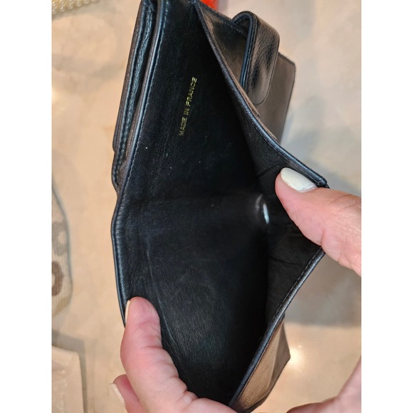 Chanel Wallet Caviar Leather Bifold CC Logo Snap Closure‎ Compact - Picture 4 of 14